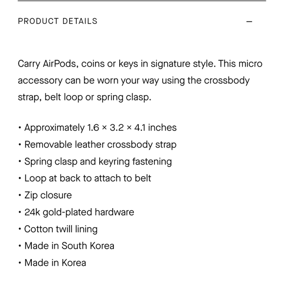 MCM Crossbody charm - Picture 6 of 8